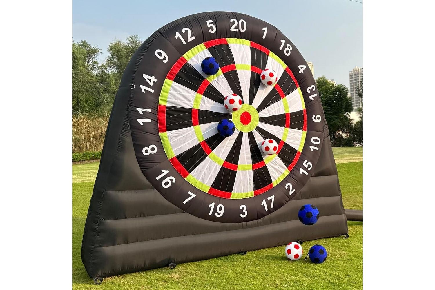 Giant Soccer Darts Game Inflatable party rentals Ottawa Ontario and Gatineau Quebec