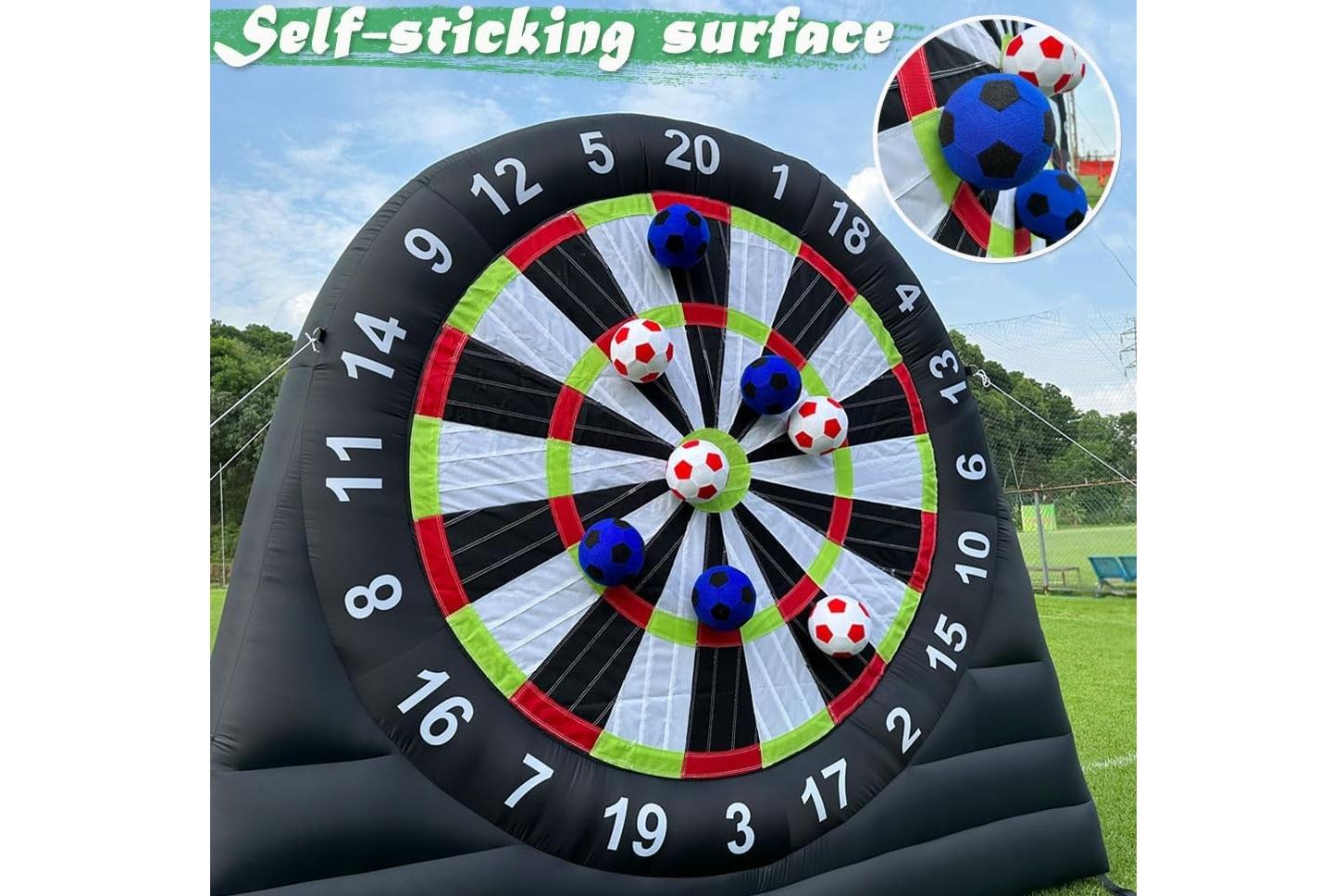 Giant Soccer Darts Game Inflatable party rentals Ottawa Ontario and Gatineau Quebec