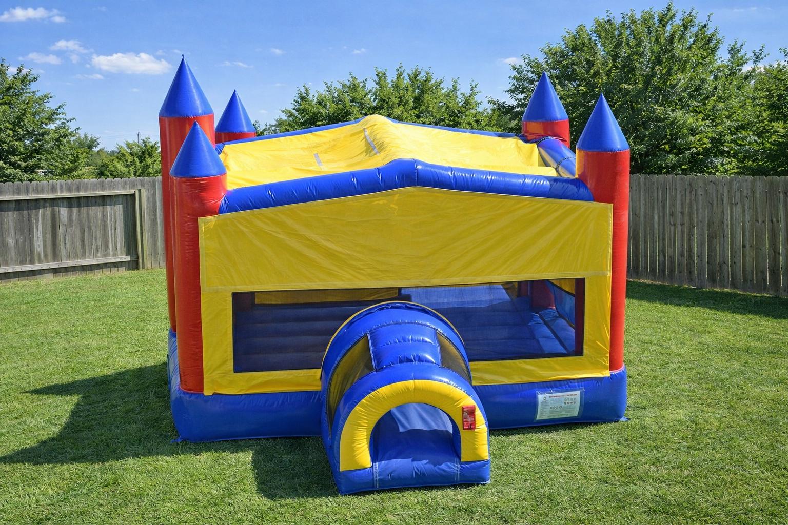 Multi theme inflatable bouncy castle rental Ottawa for birthday parties and school events