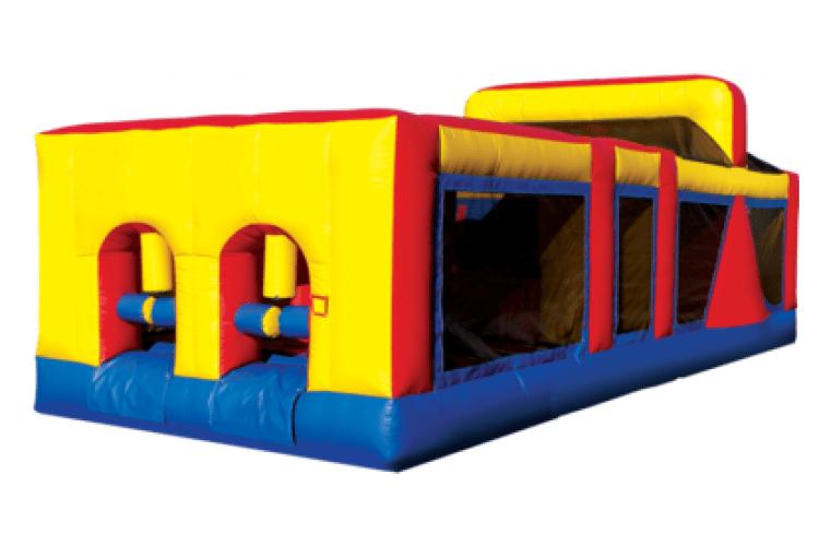 30ft Obstacle Course Inflatable Bouncy House TSSA party rentals Ottawa Ontario and Gatineau Quebec