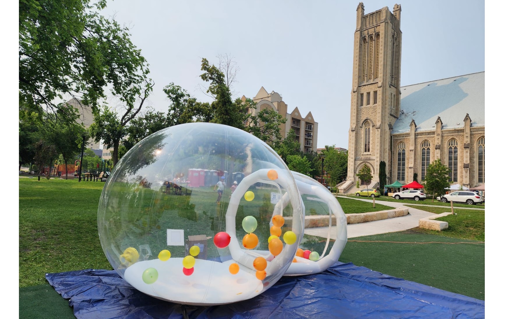 Balloon Inflatable Bubble House Party Bouncer Rentals Ottawa Ontario