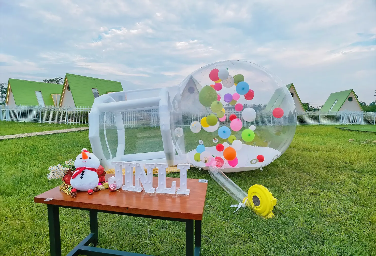 Balloon Inflatable Bubble House Party Game rentals Ottawa Ontario and Gatineau Quebec