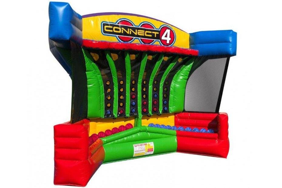 Basketball Connect4 Inflatable Game Rental for parties in Ottawa Ontario and Gatineau Quebec