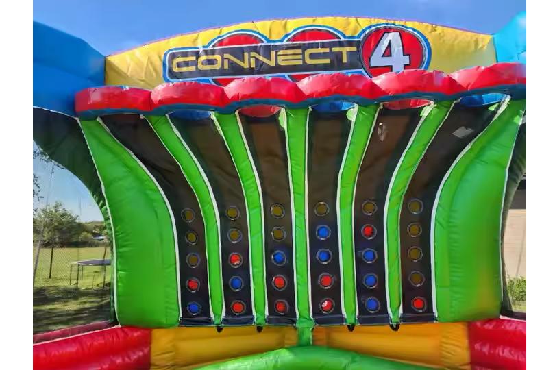 Basketball Connect4 Inflatable Game Rental Ottawa Ontario and Gatineau Quebec
