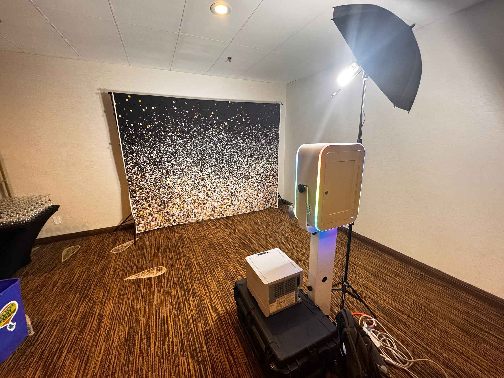 DSLR photo booth with instant sharing via QR code in Ottawa Ontario