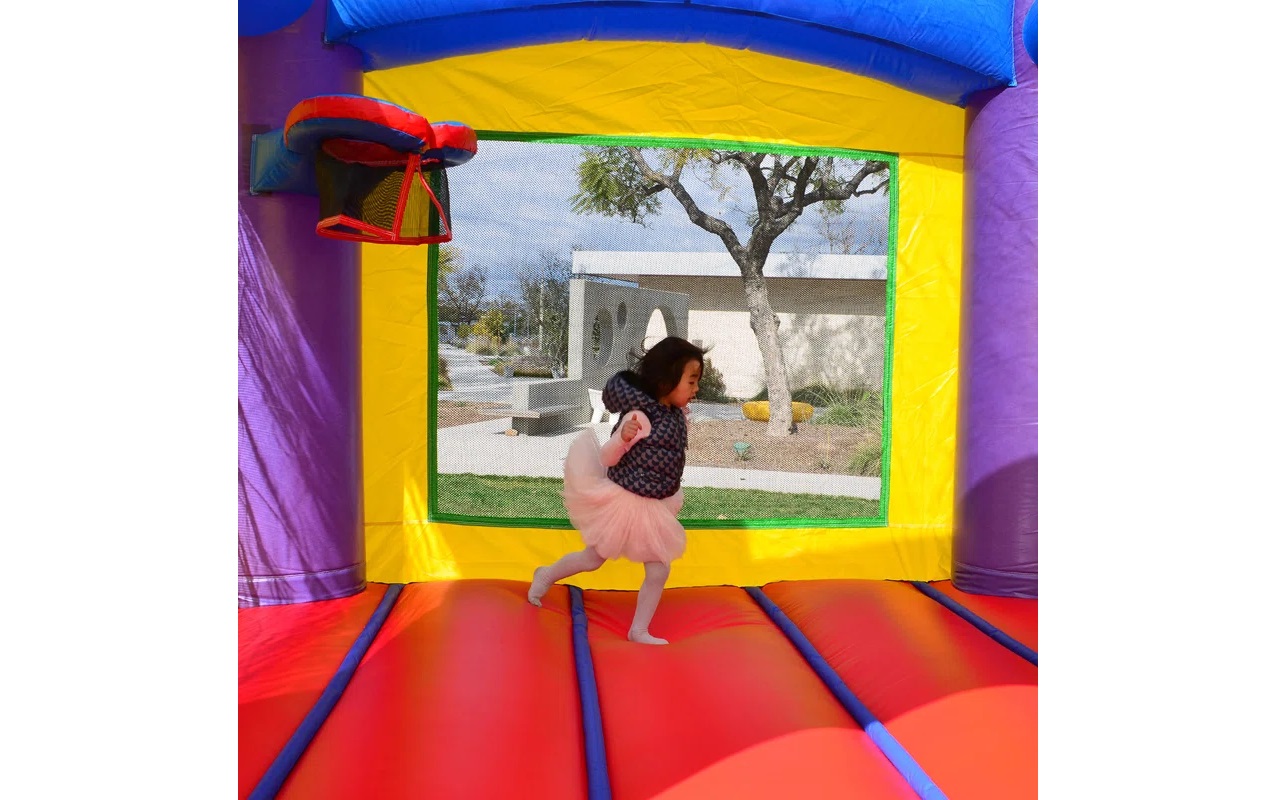 JellyBean Combo Bouncer with Waterslide foam party rentals Ottawa Ontario and Gatineau Quebec