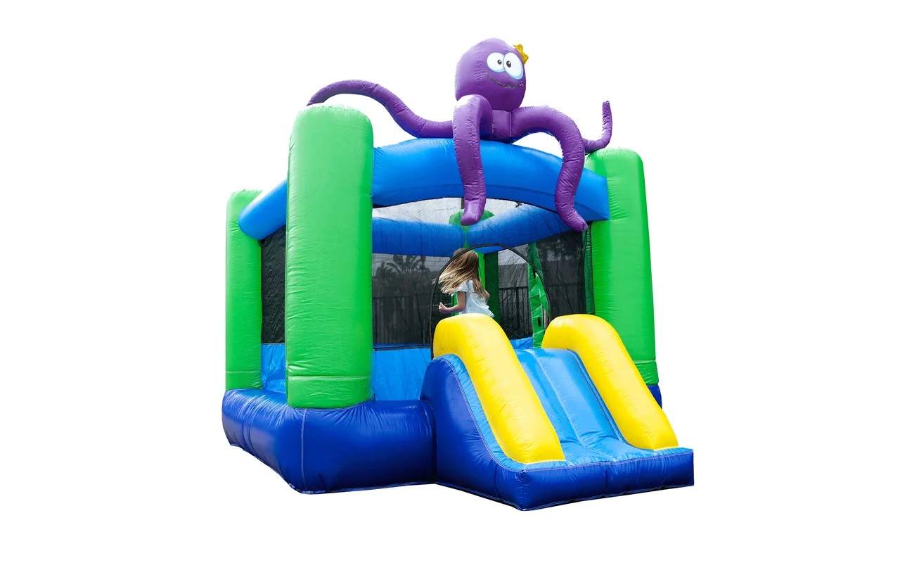 Octopus Bounce House With Slide Inflatable rentals Ottawa Ontario