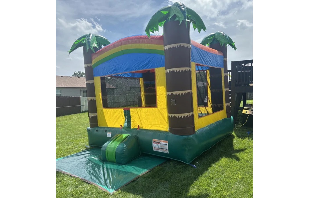 Tropical Jump Bouncy House Rental party rentals Ottawa Ontario and Gatineau Quebec