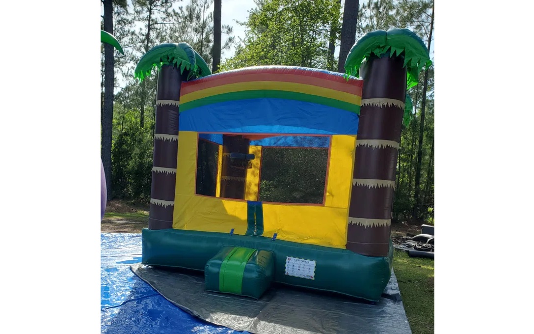 Tropical Jump Bouncy House Rental party rentals Ottawa Ontario and Gatineau Quebec