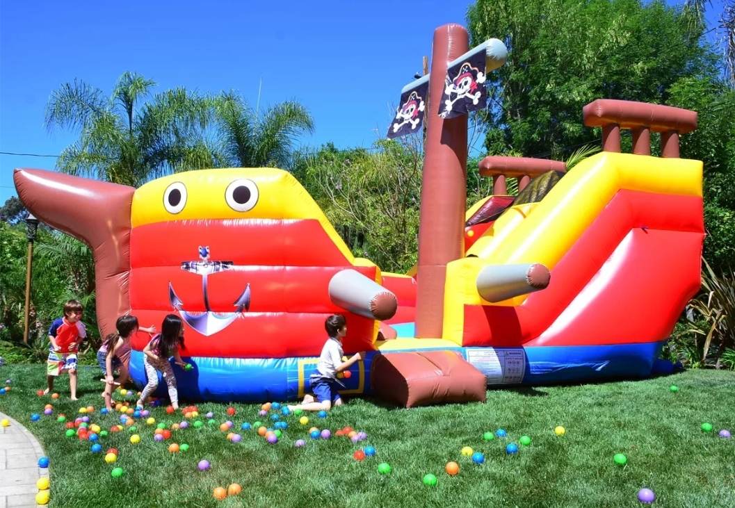 Pirate Ship Inflatable Bouncer / Waterslide party rentals Ottawa Ontario and Gatineau Quebec
